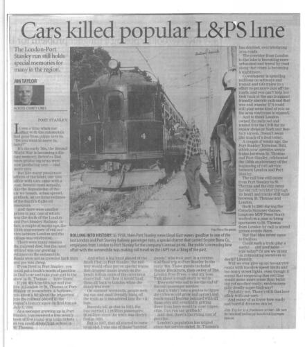 Car killed popular LPS Line